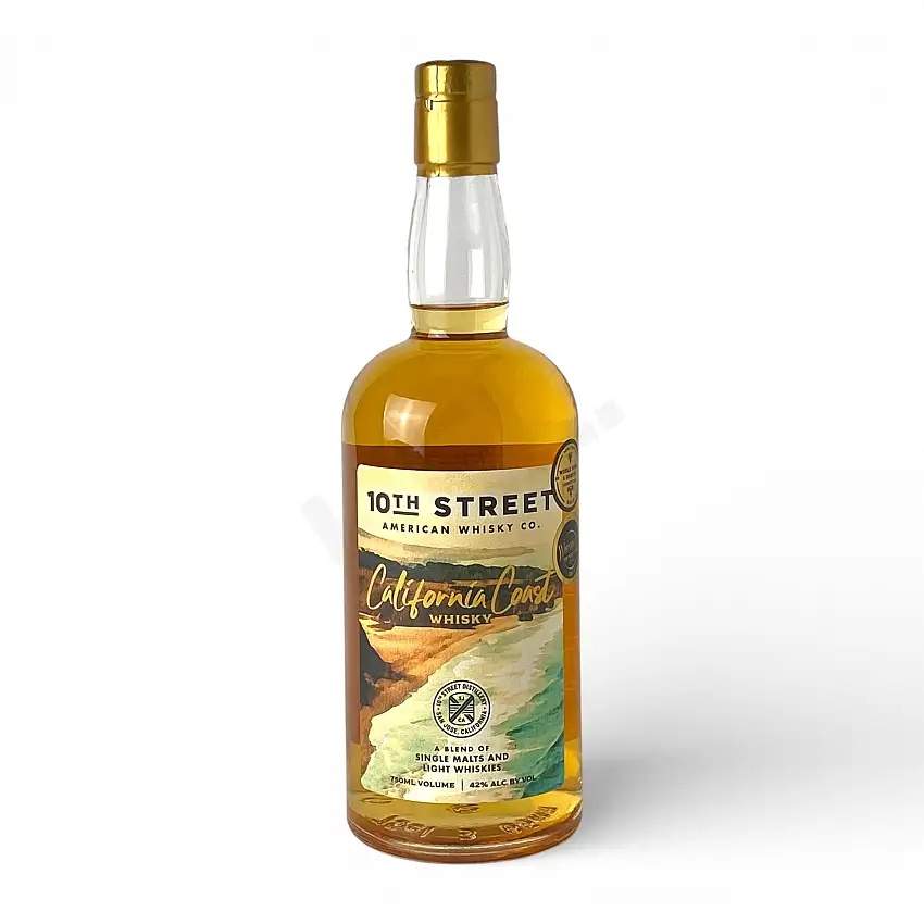 10th Street Distillery California Coast Blended American Whisky 750ml