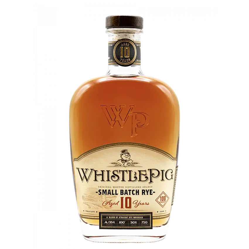 Whistlepig Small Batch Rye Whiskey Aged 10 Yrs 100 Proof 750ML