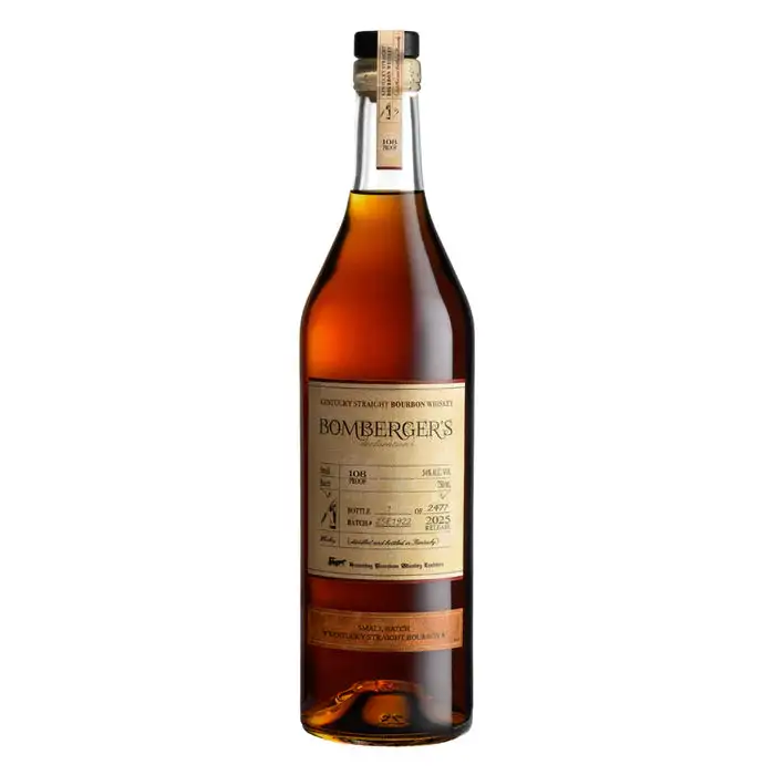 Bomberger's Declaration Straight Bourbon Whiskey 108 Proof 2025