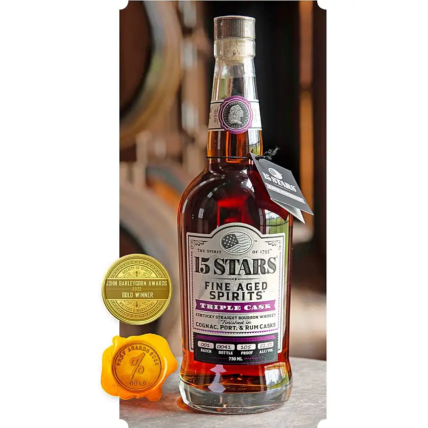15 Stars Triple Cask Bourbon