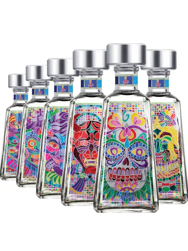 1800 Essential Artists Series 12 Blanco Tequila by Raul de Nieves 6 Pack