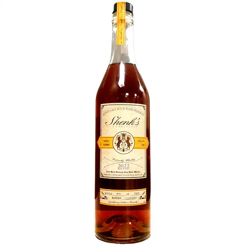 2022 Shenk's Homestead Small Batch Kentucky Sour Mash Whiskey 750ml