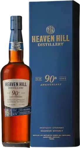 2025 Heaven Hill 90th Anniversary Historic Tribute 9 Year Bourbon Old Kentucky Straight Bourbon Whiskey 750ml
