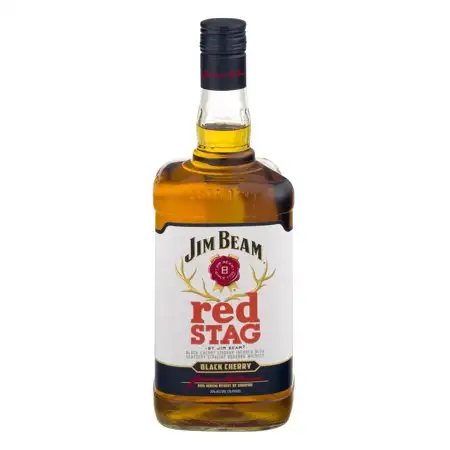 Jim Beam Red Stag Black Cherry Bourbon Whiskey 1.75mL