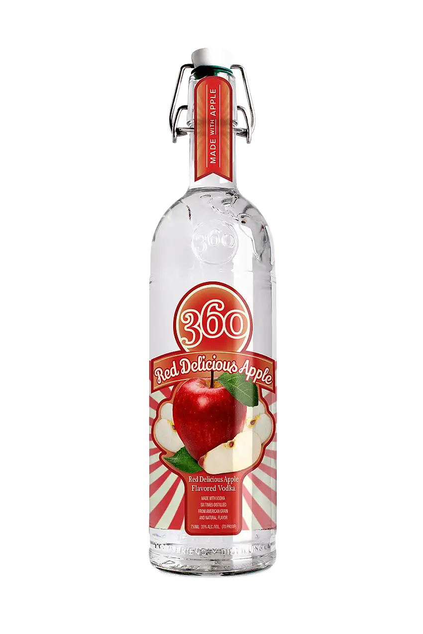 360 Red Delicious Apple Vodka