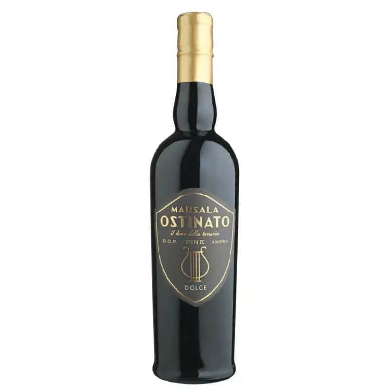 [500Ml] Ostinato Marsala Dolce Fine Ambra Sicily