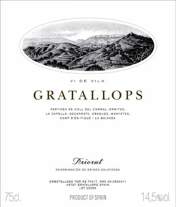 Alvaro Palacios Vi de Vila Gratallops 2016-750ml