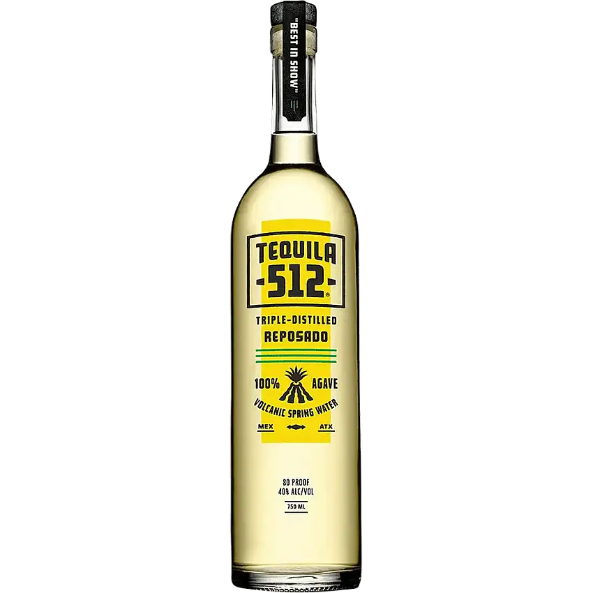 512 Triple-Distilled Reposado Tequila 750ml