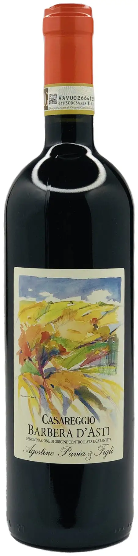 Agostino Pavia Barbera d'Asti Casareggio 2018-750ml