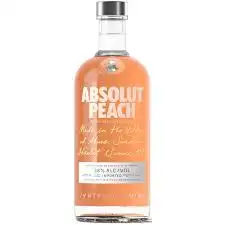 Absolut Apeach-Peach Flavored Vodka 750ml