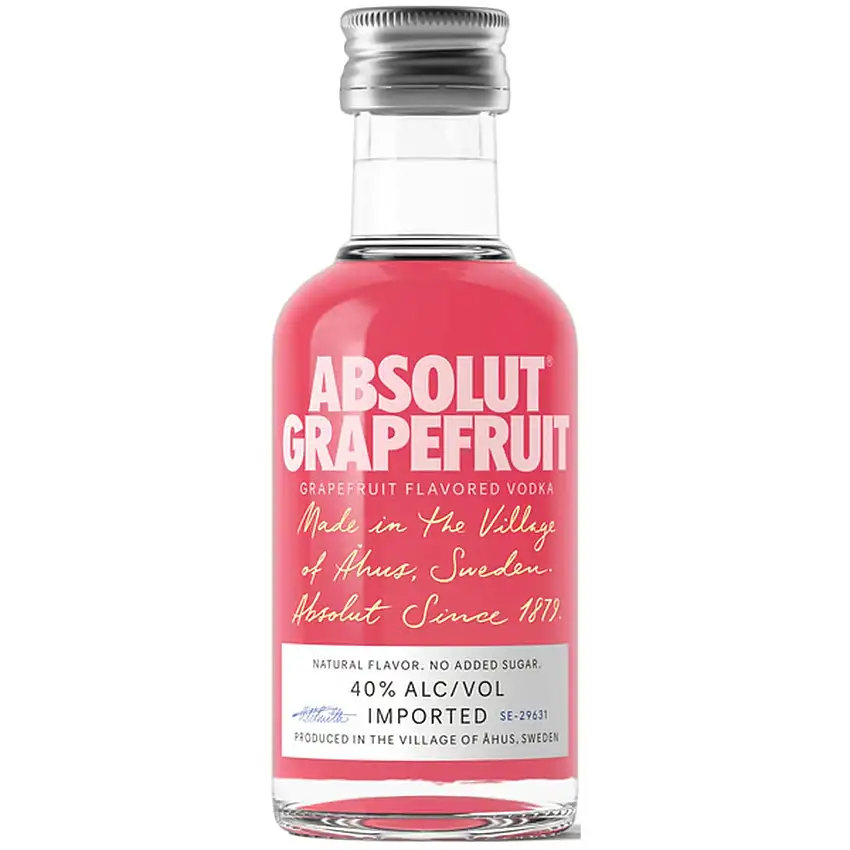 Absolut Grapefruit Vodka 50ml