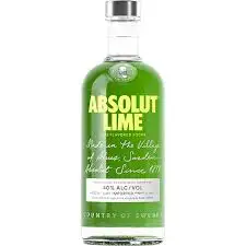 Absolut Lime Flavored Vodka 750ml