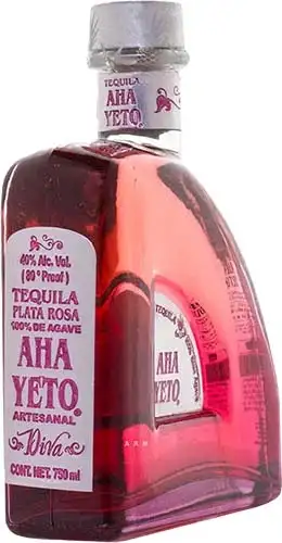 Aha Yeto Toro Diva Plata Rosa Tequila 750ml