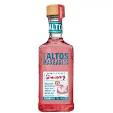 Altos Strawberry Margarita Ready-to-Drink Cocktail 750ml