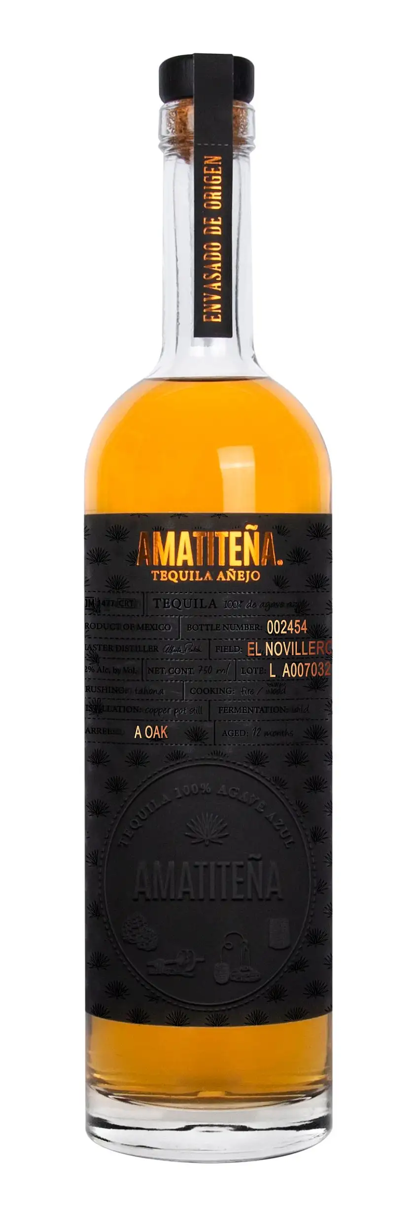 Amatitena Anejo Tequila 750ml