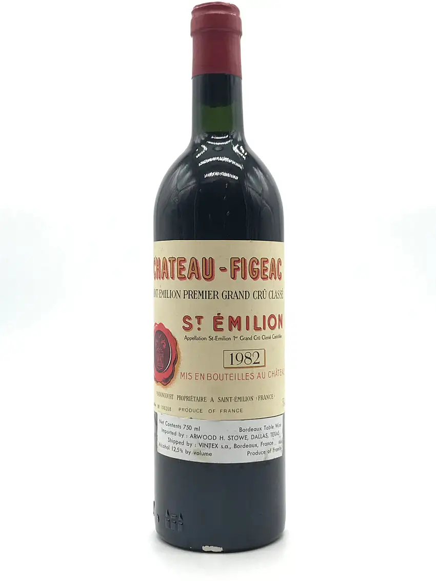 1982 Chateau Figeac, Saint-Emilion Grand Cru, Bottle (750ml)