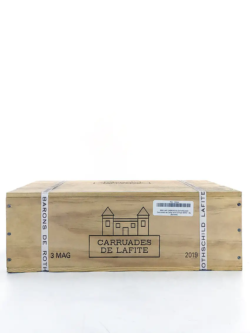 2019 Carruades de Lafite, Pauillac, Case of 3 Magnum