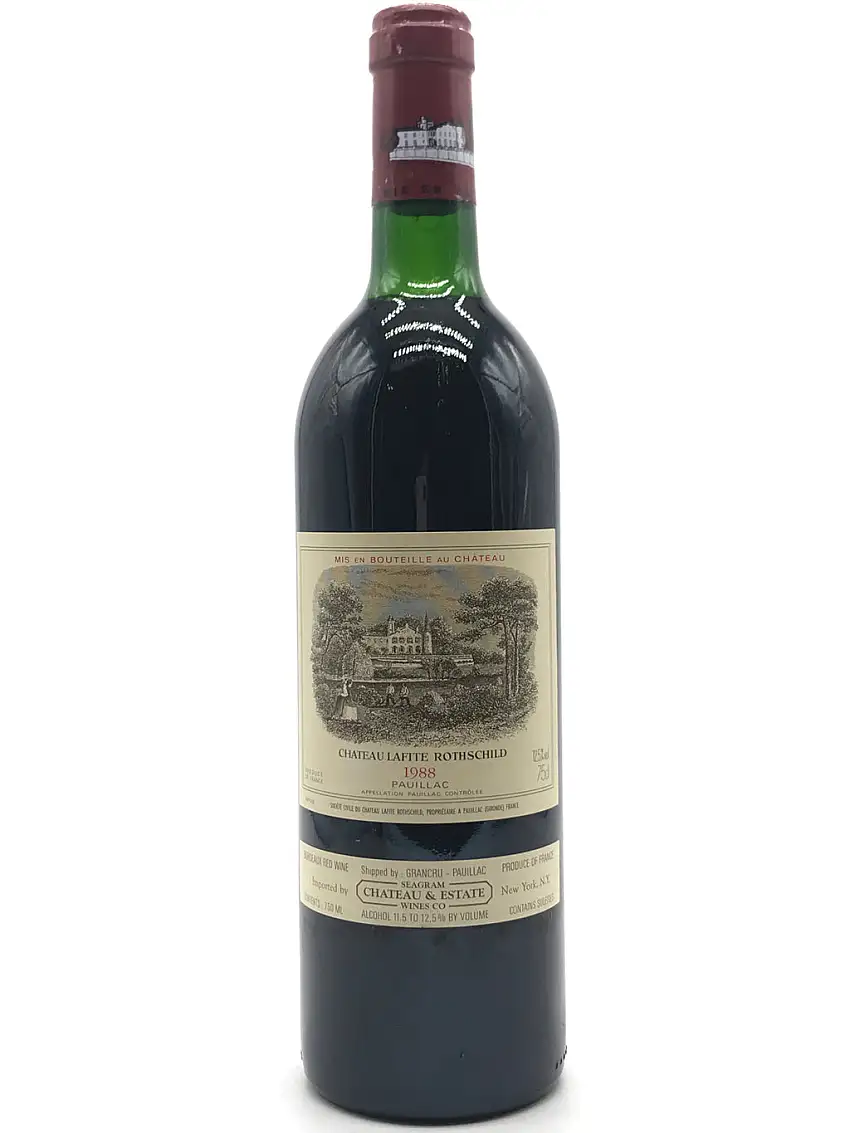 1988 Chateau Lafite Rothschild, Pauillac, Bottle (750ml) [Top Shoulder]