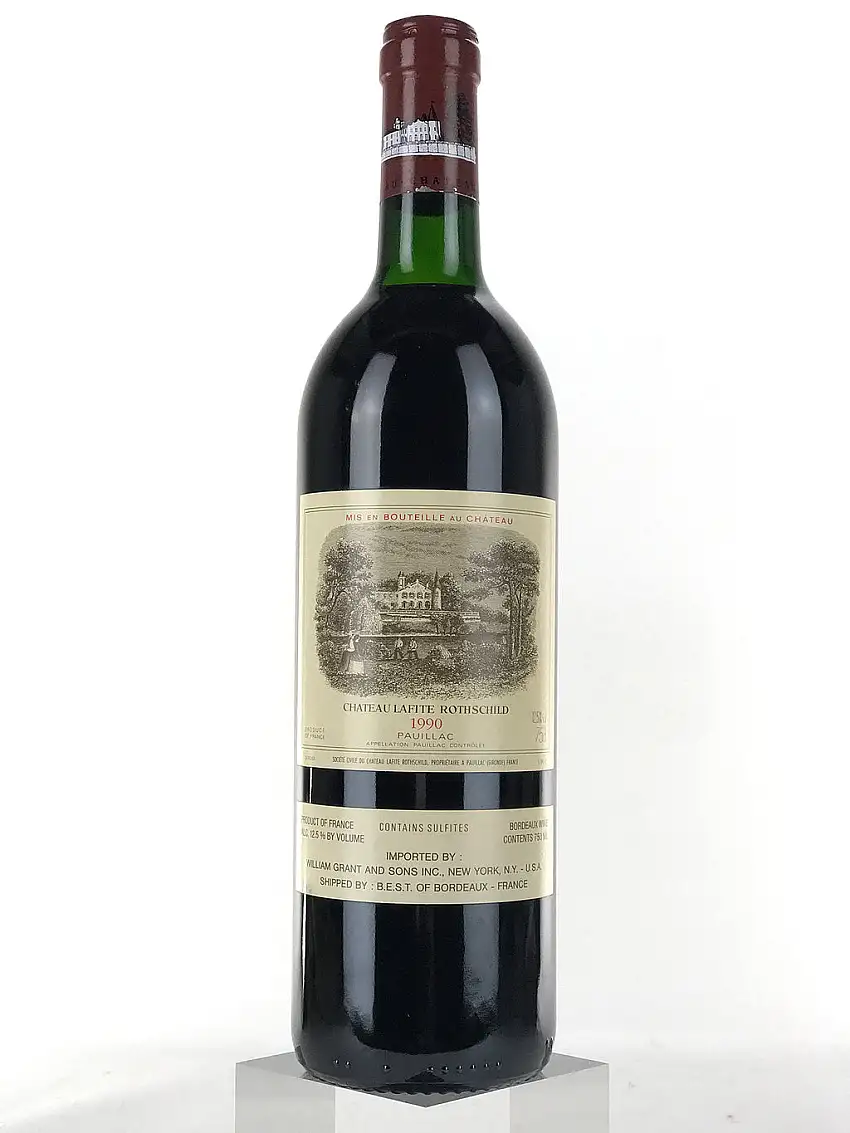 1990 Chateau Lafite Rothschild, Pauillac, Bottle (750ml) [Top Shoulder]