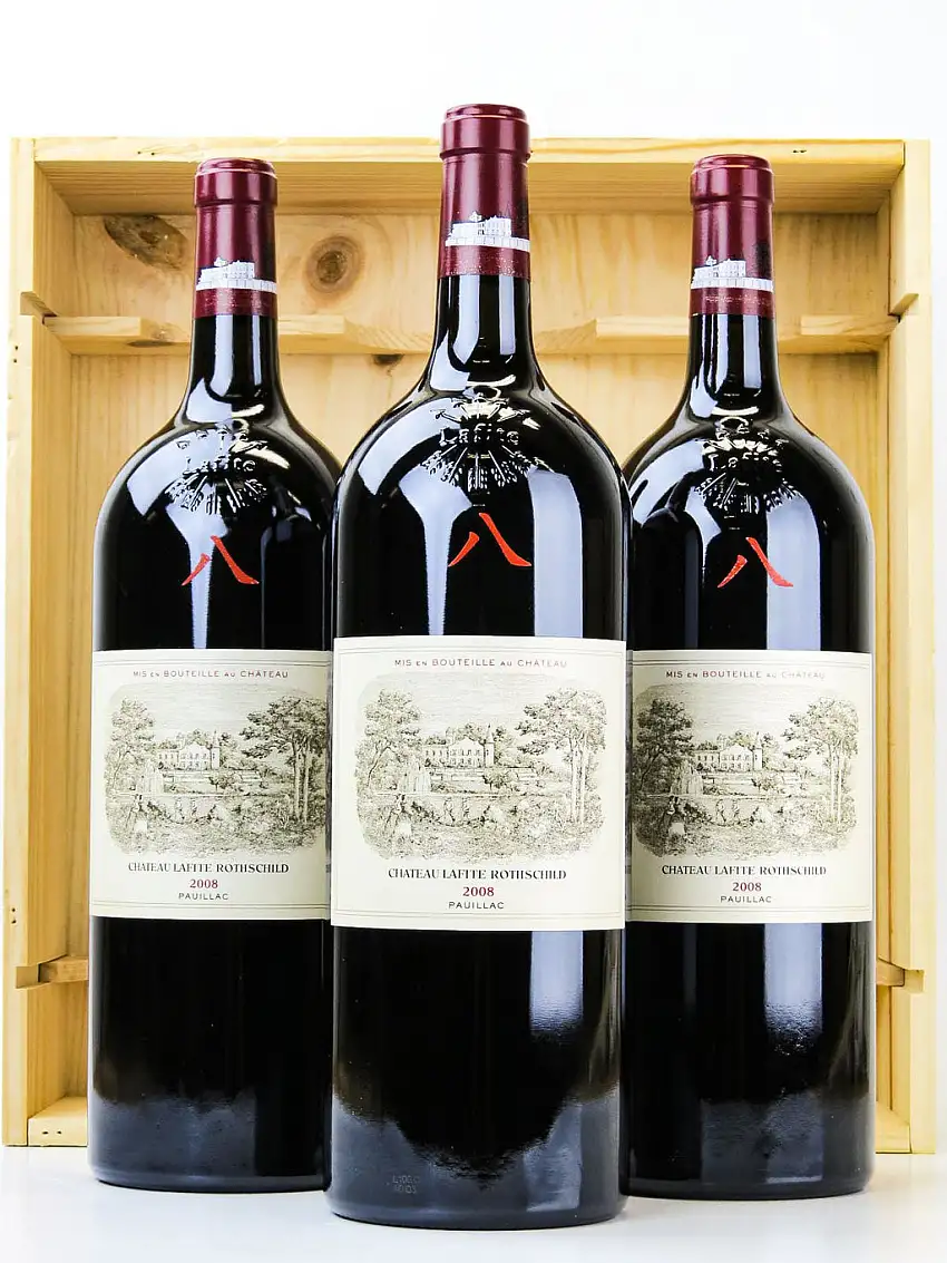 2008 Chateau Lafite Rothschild, Pauillac, Case of 3 Magnum