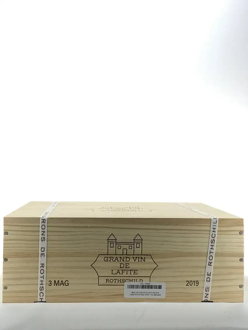 2019 Chateau Lafite Rothschild, Pauillac, Case of 3 Magnum
