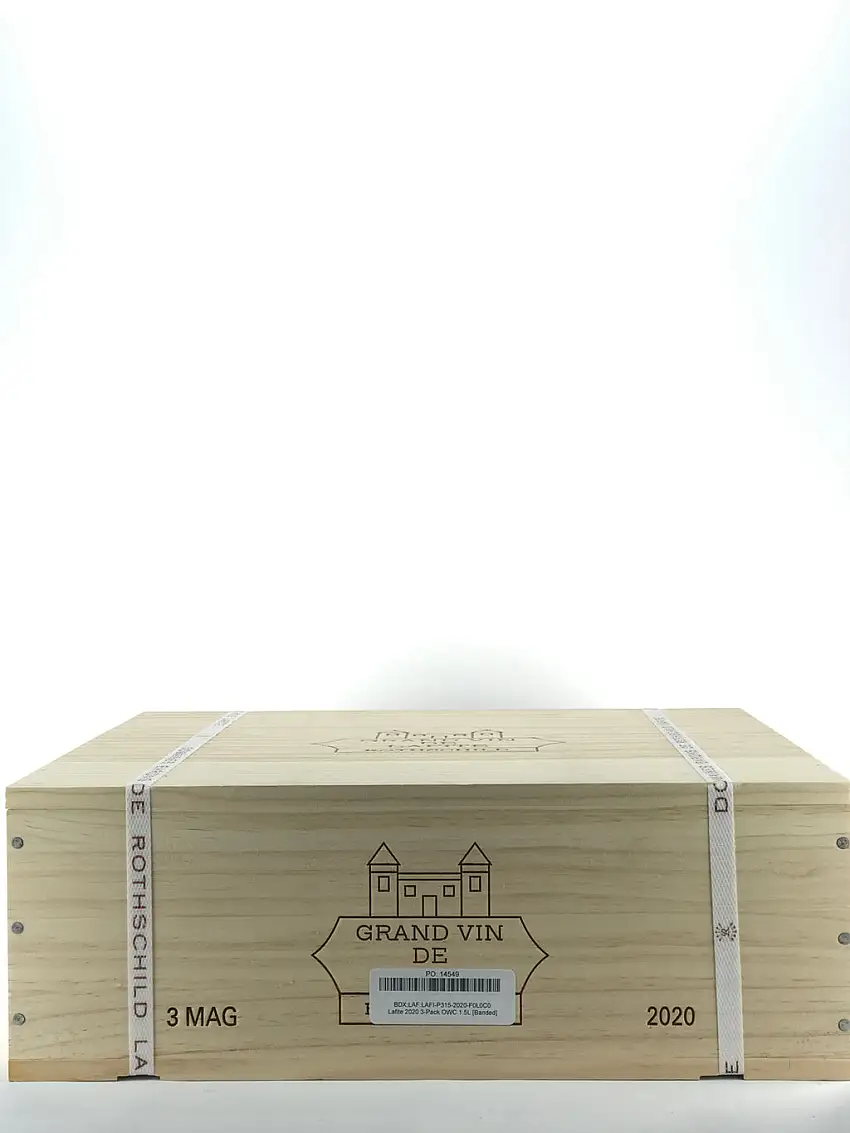 2020 Chateau Lafite Rothschild, Pauillac, Case of 3 Magnum