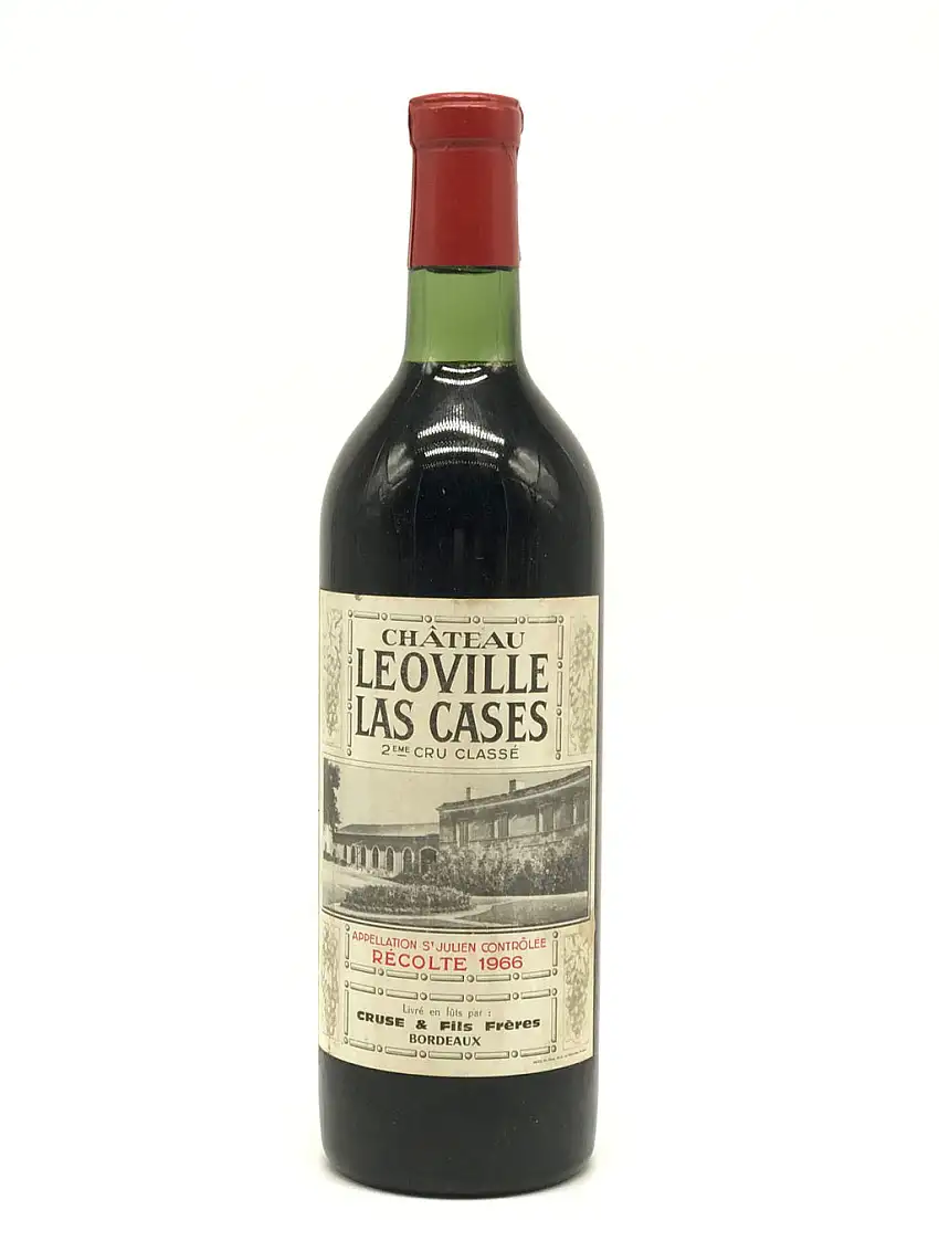 1966 Chateau Leoville-Las Cases, Grand Vin, Saint-Julien, Bottle (750ml) [Negotiant Bottled]