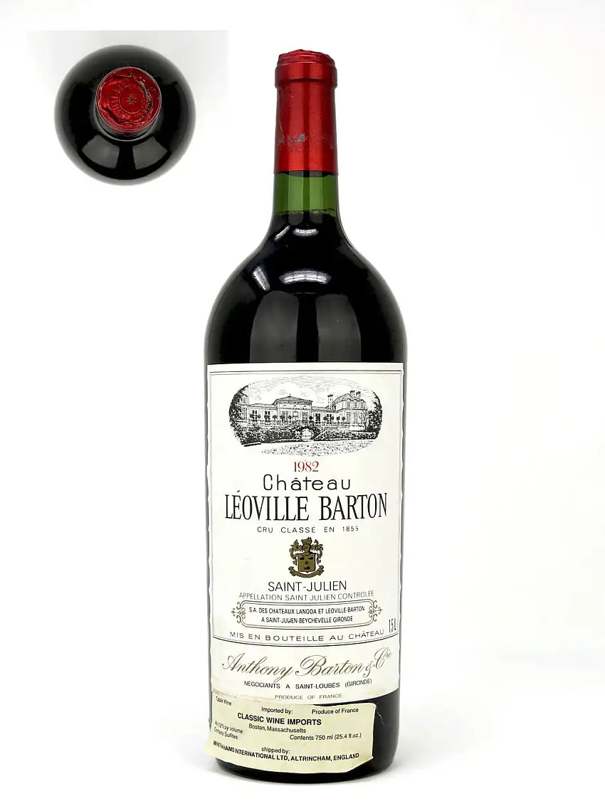 1982 Chateau Leoville Barton, Saint-Julien, Magnum (1.5L)
