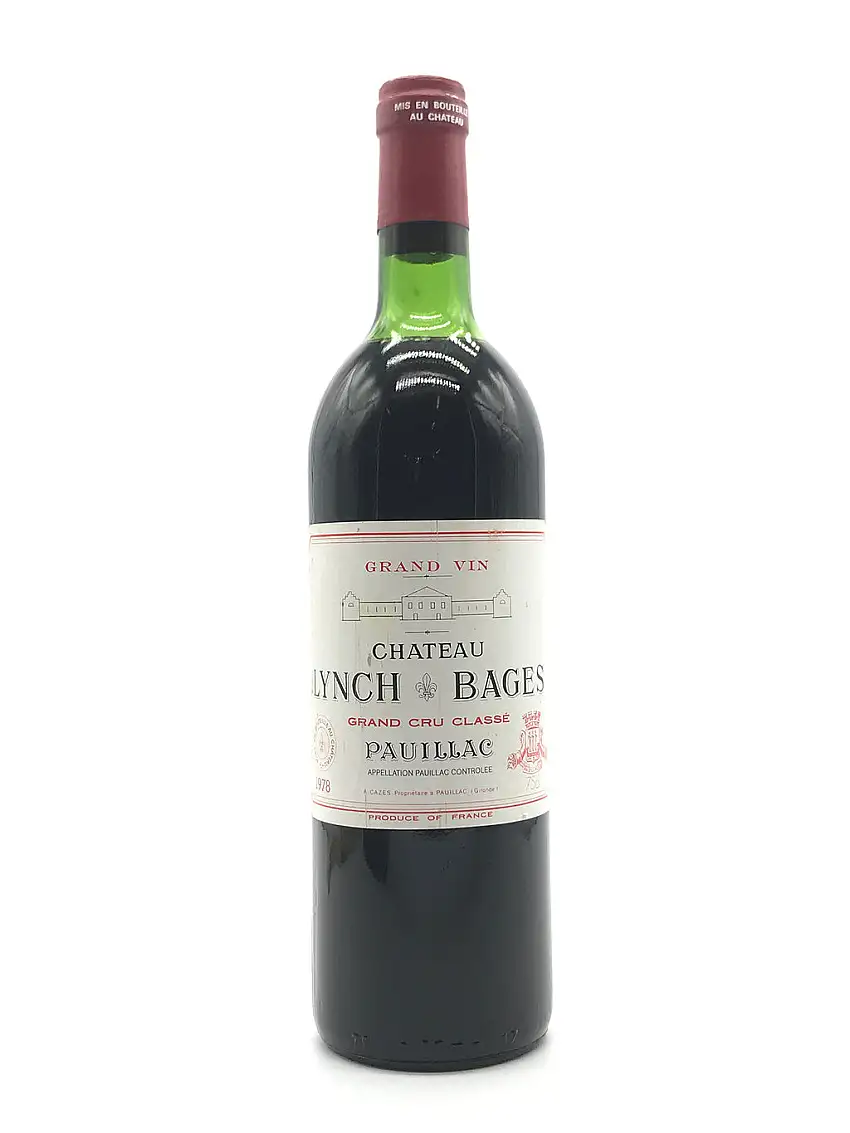 1978 Chateau Lynch-Bages, Pauillac, Bottle (750ml) [high shoulder]