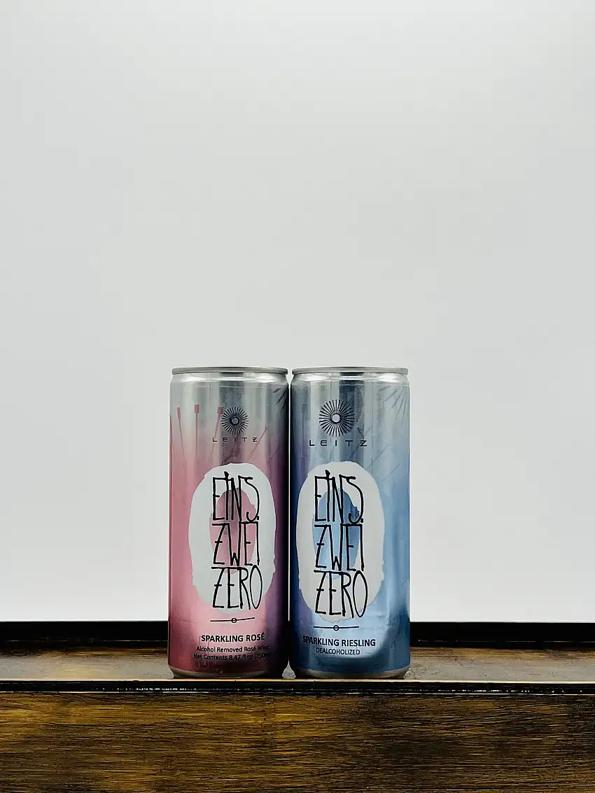Weingut Josef Leitz 'Eins Zwei Zero' Sparkling Rosé Cans (Non-Alcoholic)