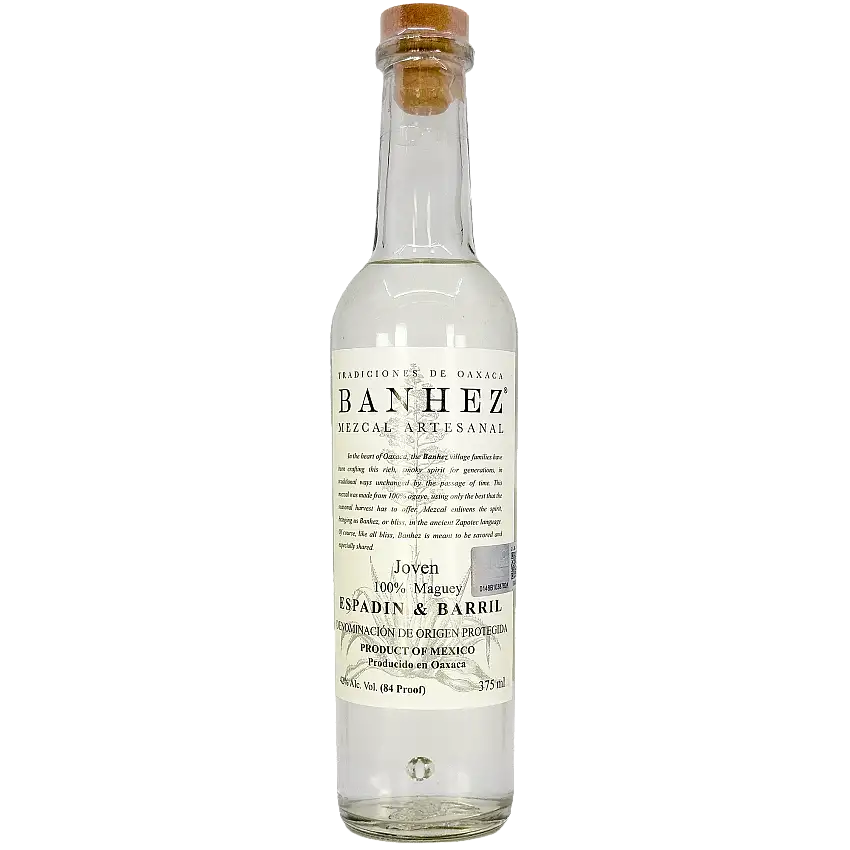 Banhez Mezcal Espadin & Barril Joven Artesanal, Oaxaca, Mexico
