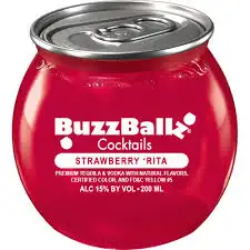 BuzzBallz Strawberry Rita 200ml