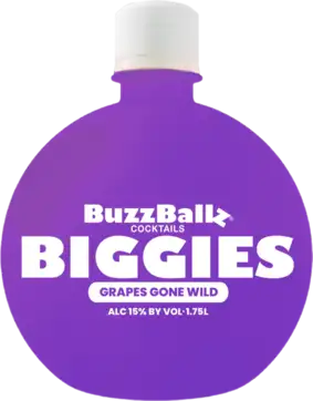 Buzzballz Biggies Grapes Gone Wild 1.75Lt