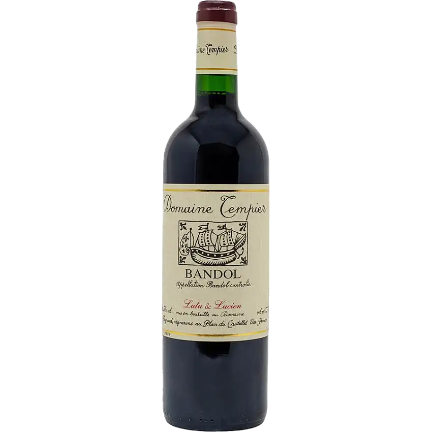 Domaine Tempier 'Lulu & Lucien' Cuvee Classique Bandol Rouge Red Blend, Provence, France