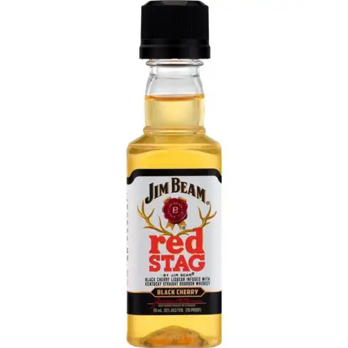 Jim Beam Red Stag Black Cherry Bourbon Whiskey 50mL