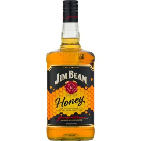Jim Beam Honey Kentucky Straight Bourbon Whiskey 1.75L