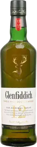 Glenfiddich 12 Year Old Single Malt Scotch Whisky 750ml