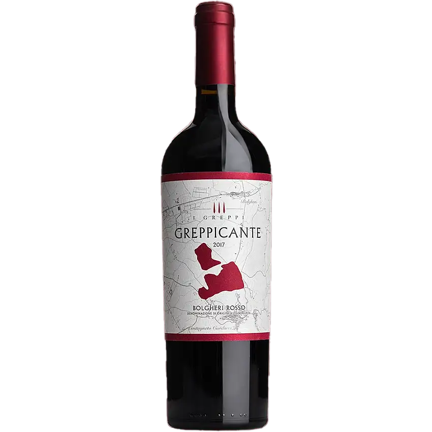 I Greppi ‘Greppicante’ Superiore Red Blend, Bolgheri Rosso, Tuscany, Italy