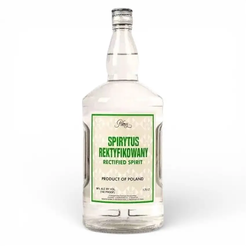 Polmos Warszawa Rectified Spirit Spirytus Rektyfikowany 1.75Lt