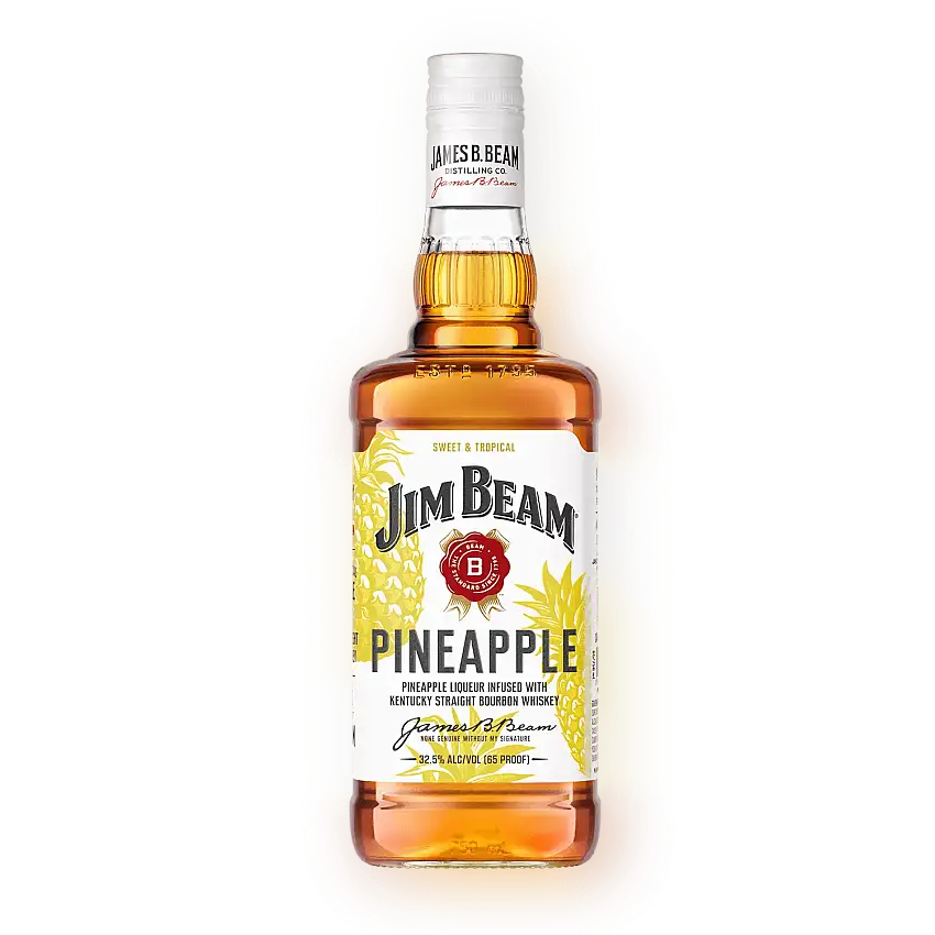 Jim Beam Pineapple Whiskey Liqueur 750ml