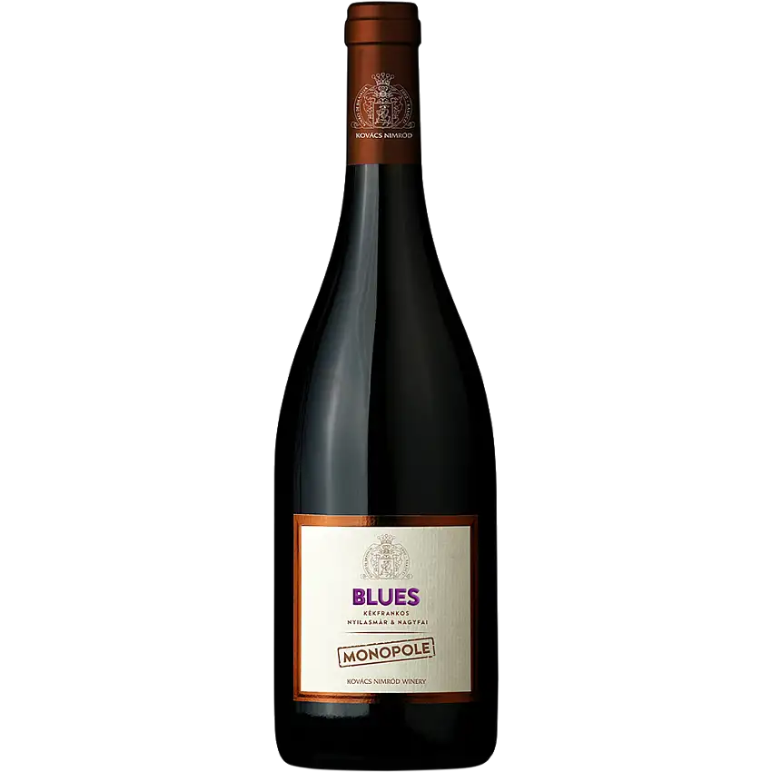 Kovacs Nimrod Winery 'Blues' Monopole Kekfrankos, Eger, Hungary