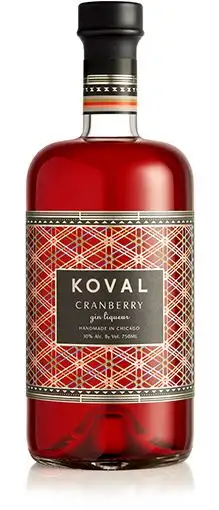 Koval Cranberry Organic Gin Liqueur 750ml
