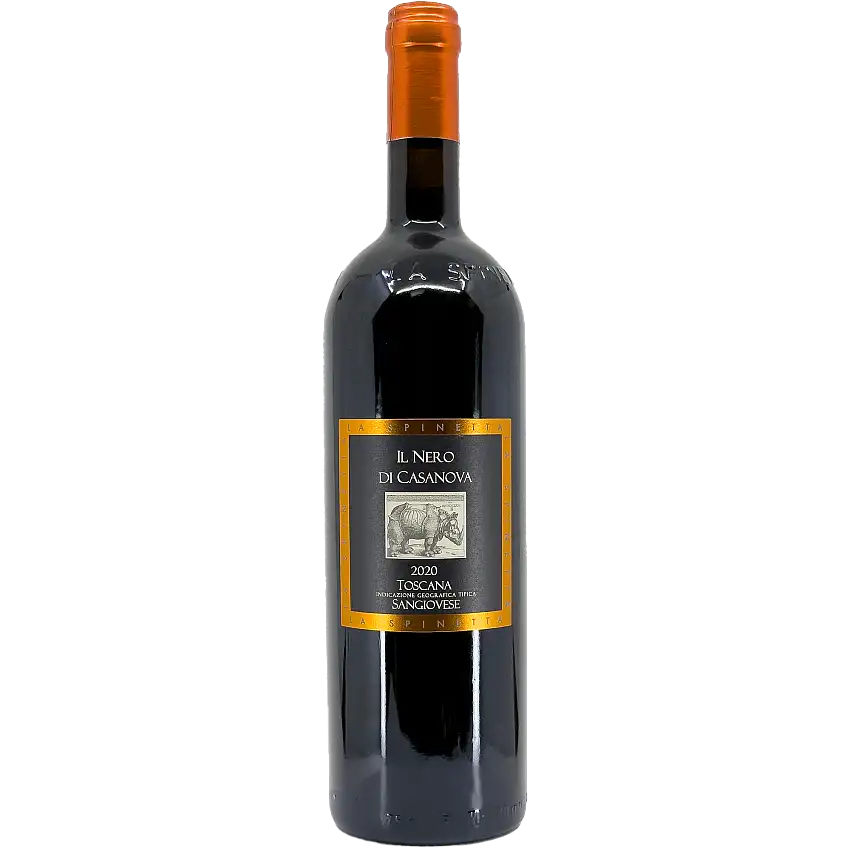 La Spinetta 'Il Nero di Casanova' Sangiovese Terre di Pisa, Tuscany, Italy