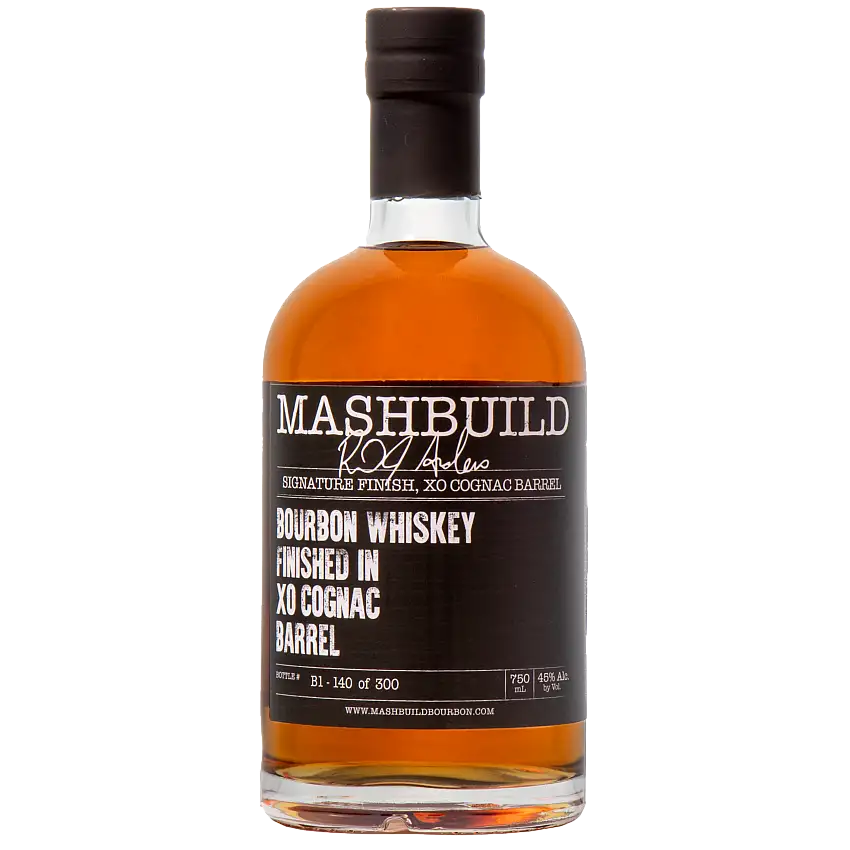 Mashbuild X.O. Cognac Barrel Finished Bourbon Whiskey, Colorado, USA