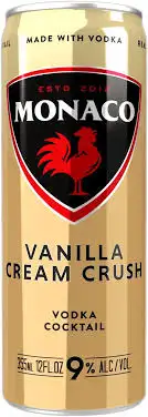 Monaco Vanilla Cream Crush Cocktail 12-Oz
