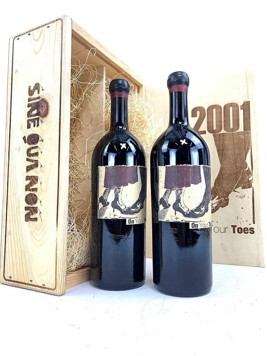 2001 Sine Qua Non, SQN, On Your Toes, California, Case of 2 Btls