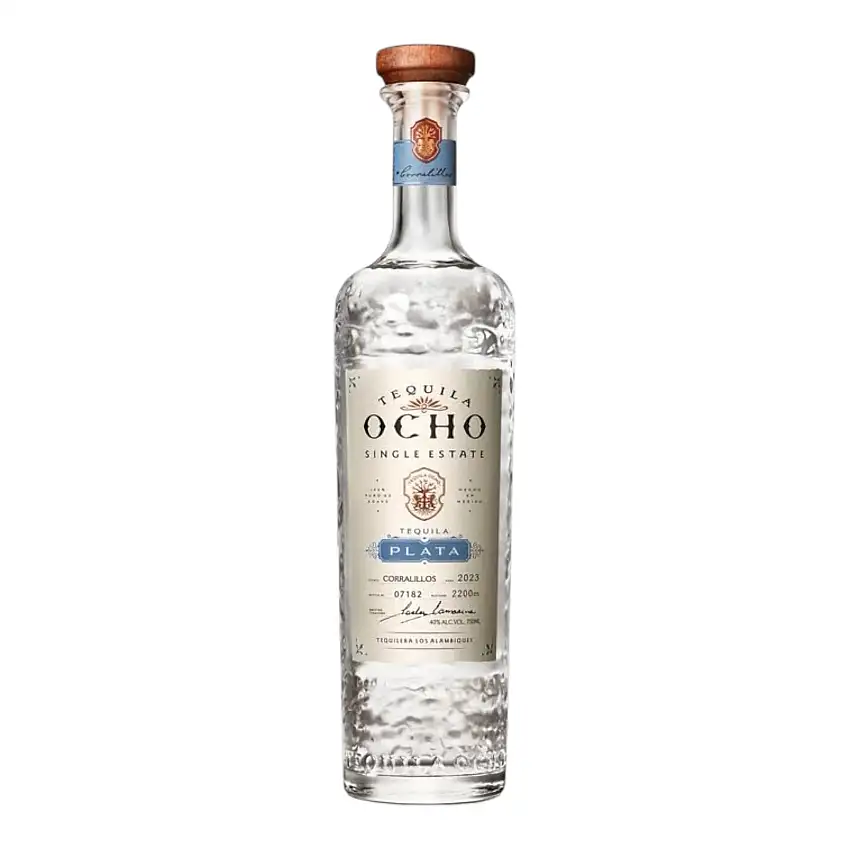 Tequila Ocho Single Estate Plata Blanco Tequila 750ml