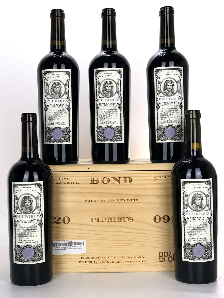 2009 Bond, Pluribus, Napa Valley, Case of 6 btls