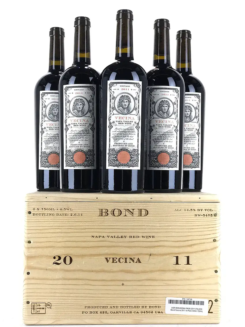 2011 Bond, Vecina, Napa Valley, Case of 6 btls