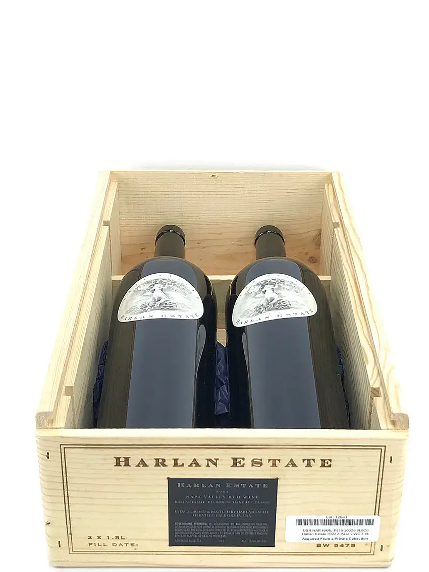 2002 Harlan Estate, Napa Valley, Case of 2 Magnum